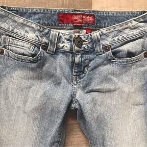 GUESS Light Blue Low-Rise Women's Denim Jeans